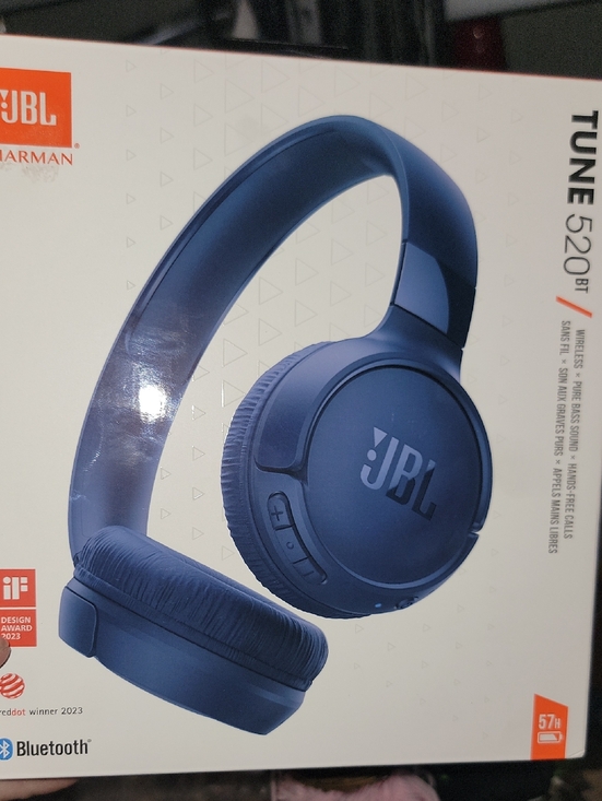 JBL Accessories - JBL Over-Ear Wireless Headphones - Deep Blue